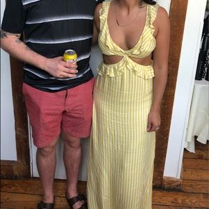 YELLOW NORDSTROM DRESS